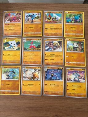 🥋 Martial Arts Pokémon Card Lot | Riolu Hitmonlee Machop Falinks ✨5/$25✨